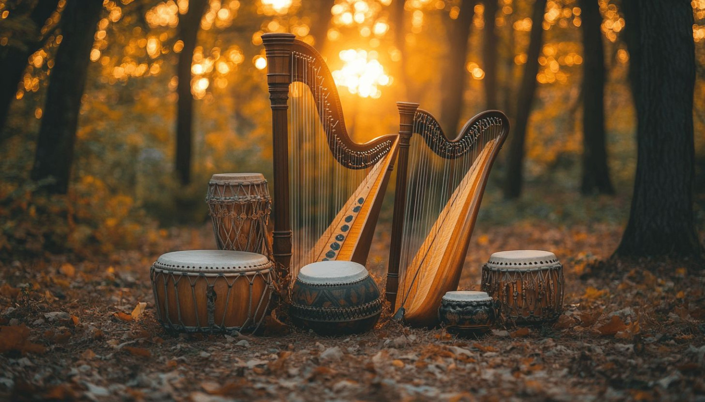 Comment les instruments traditionnels favorisent-ils la relaxation ?